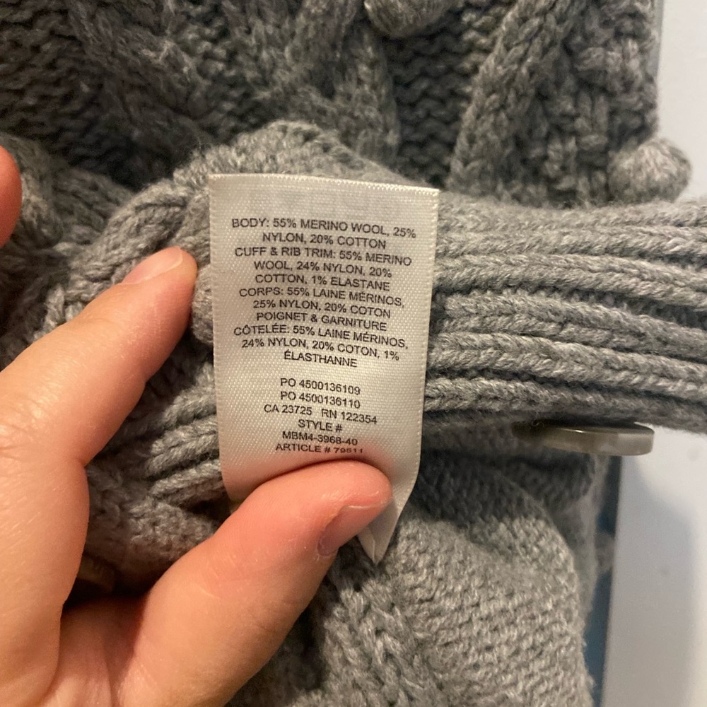 Aritzia Wilfred Alps Cardigan xxs - Gray - Picture 5 of 5